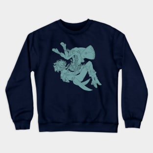 Snow Doe. Lattelia and Johannes El. Crewneck Sweatshirt